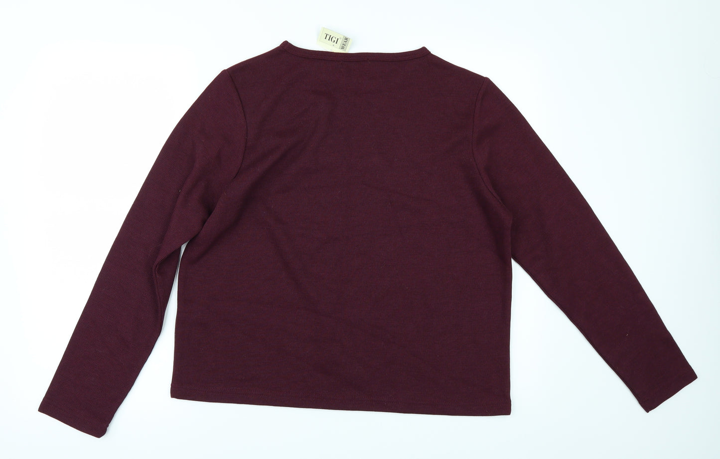 Tigi-Wear Womens Red   Pullover Jumper Size 16