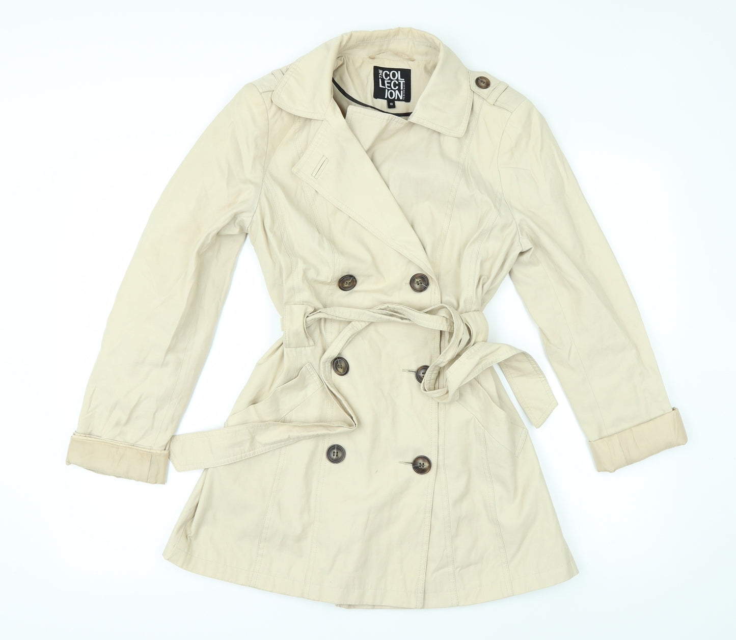 Debenhams Womens Beige   Jacket  Size 10