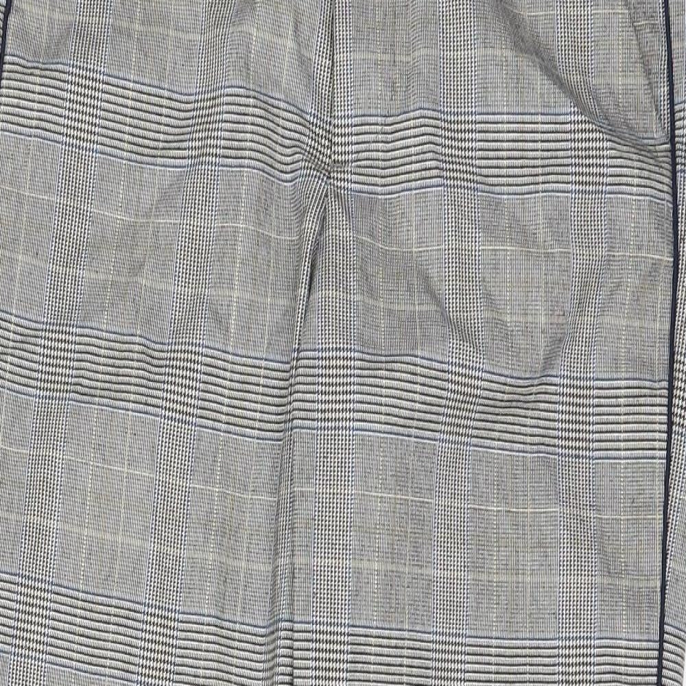 H&M Womens Grey Check  Trousers  Size 8 L27 in