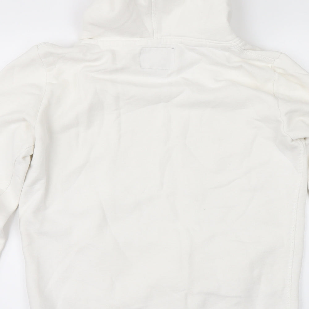 Superdry Womens White   Pullover Hoodie Size S