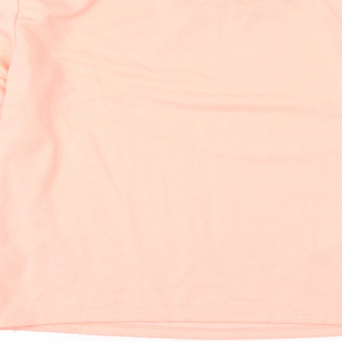 New Look Womens Orange   Pullover Sweatshirt Size S