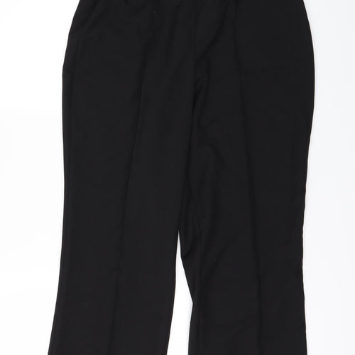 Preworn Womens Black   Trousers  Size 10 L25 in