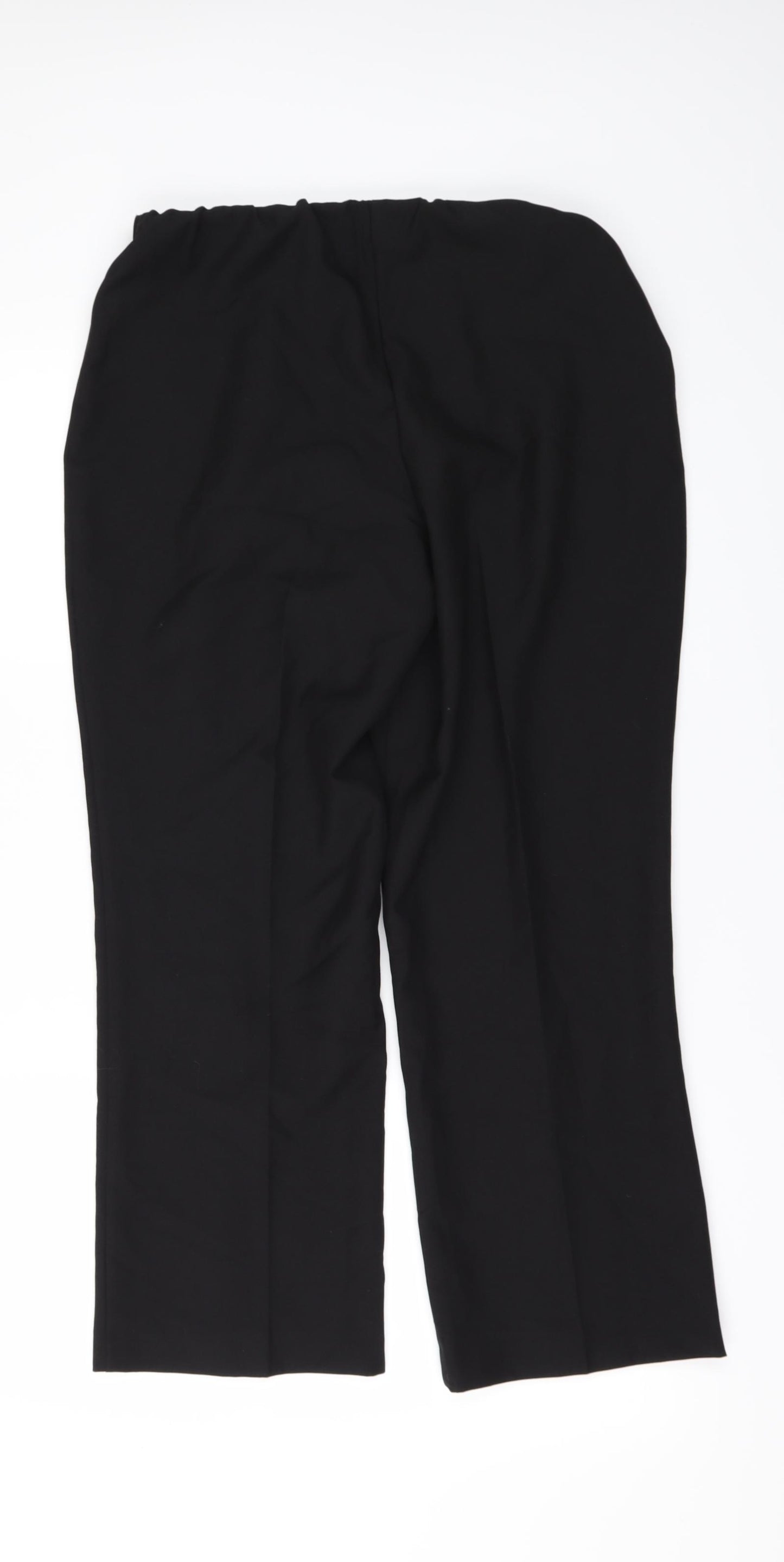 Preworn Womens Black   Trousers  Size 10 L25 in