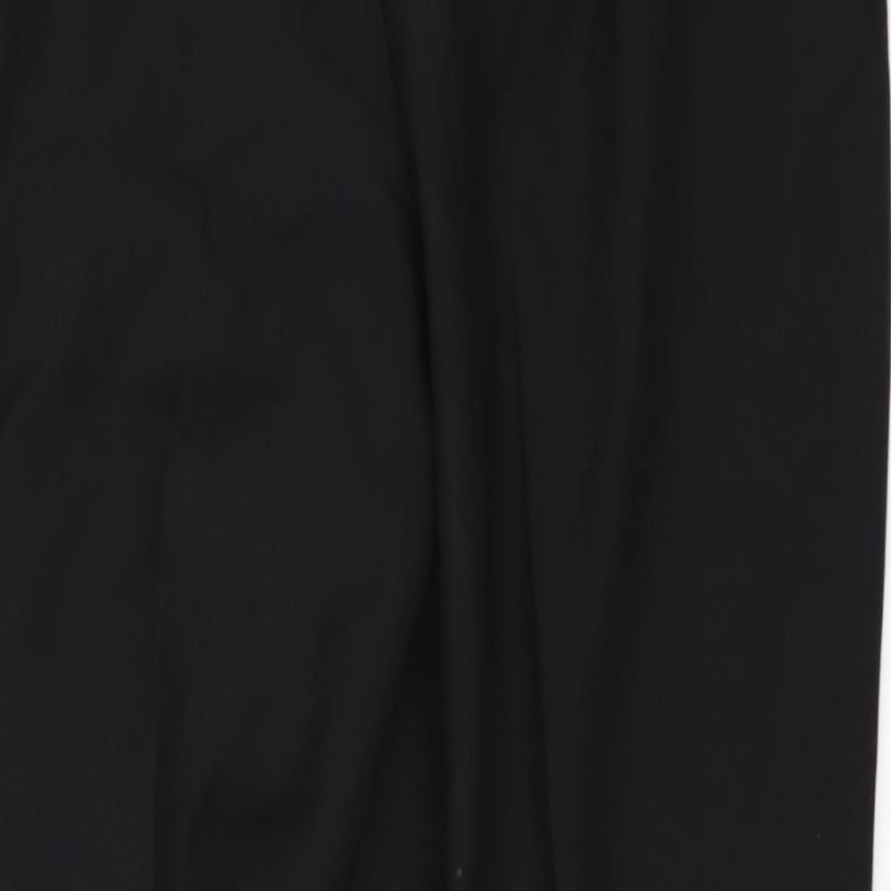 Preworn Womens Black   Trousers  Size 10 L25 in