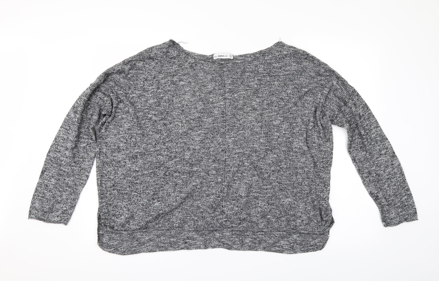 Zara Womens Grey   Pullover Jumper Size M