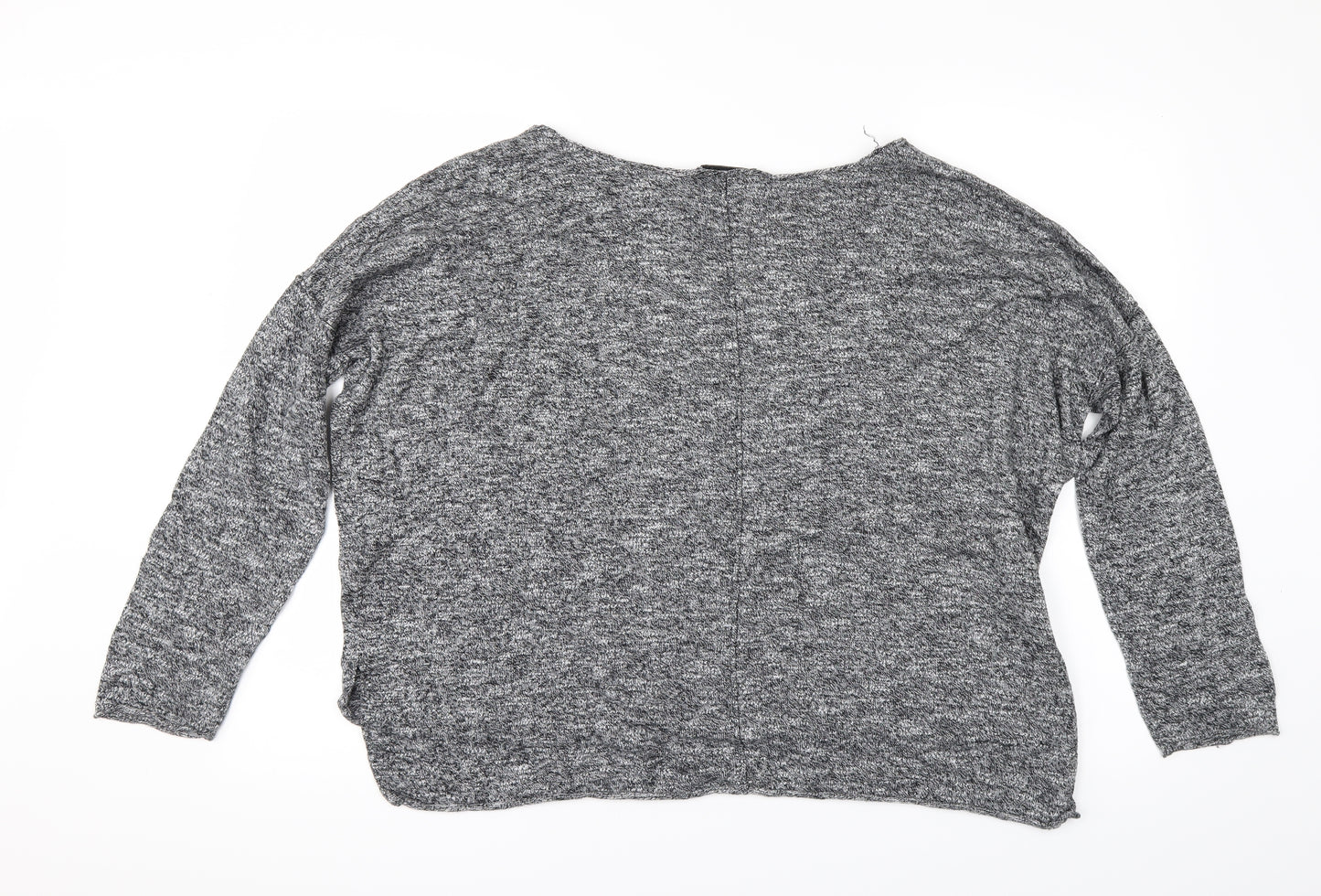 Zara Womens Grey   Pullover Jumper Size M