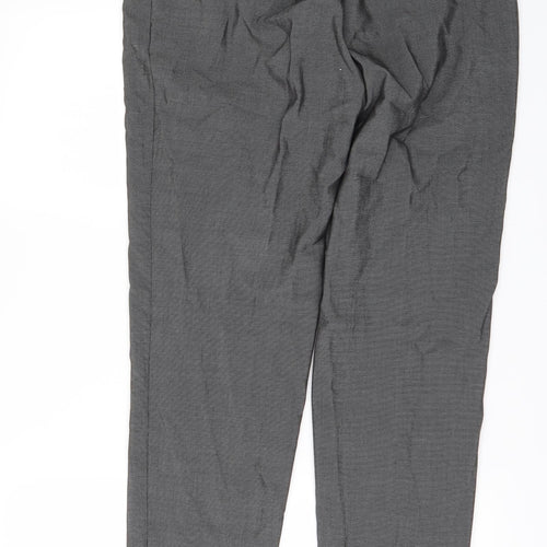 Papaya Womens Grey   Trousers  Size 12 L27 in