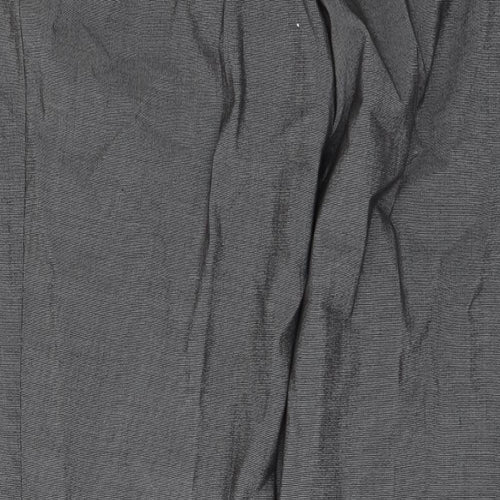 Papaya Womens Grey   Trousers  Size 12 L27 in
