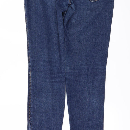 H&M Womens Blue  Denim Skinny Jeans Size 32 in L32 in