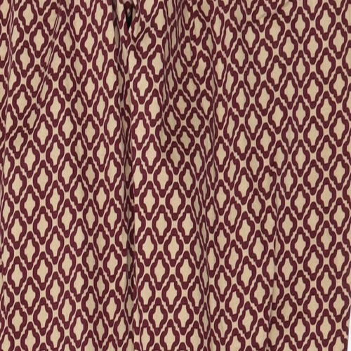 H&M Womens  Geometric  Trousers  Size 14 L29 in