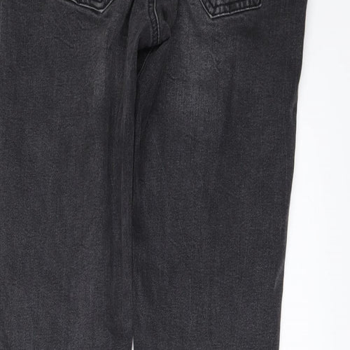 Denim & Co. Womens Black  Denim Skinny Jeans Size 12 L27 in