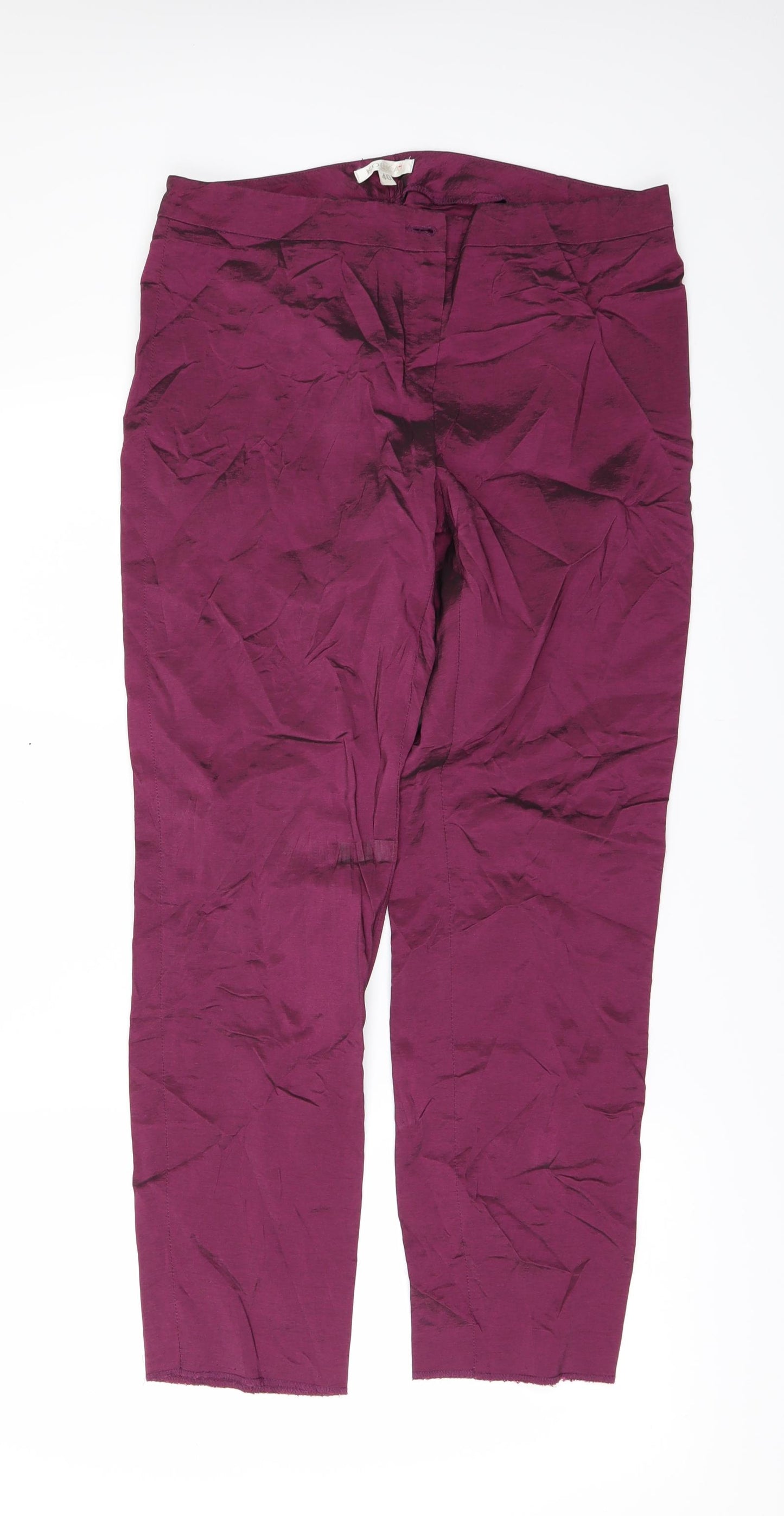 Kookai Womens Red   Trousers  Size 12 L28 in