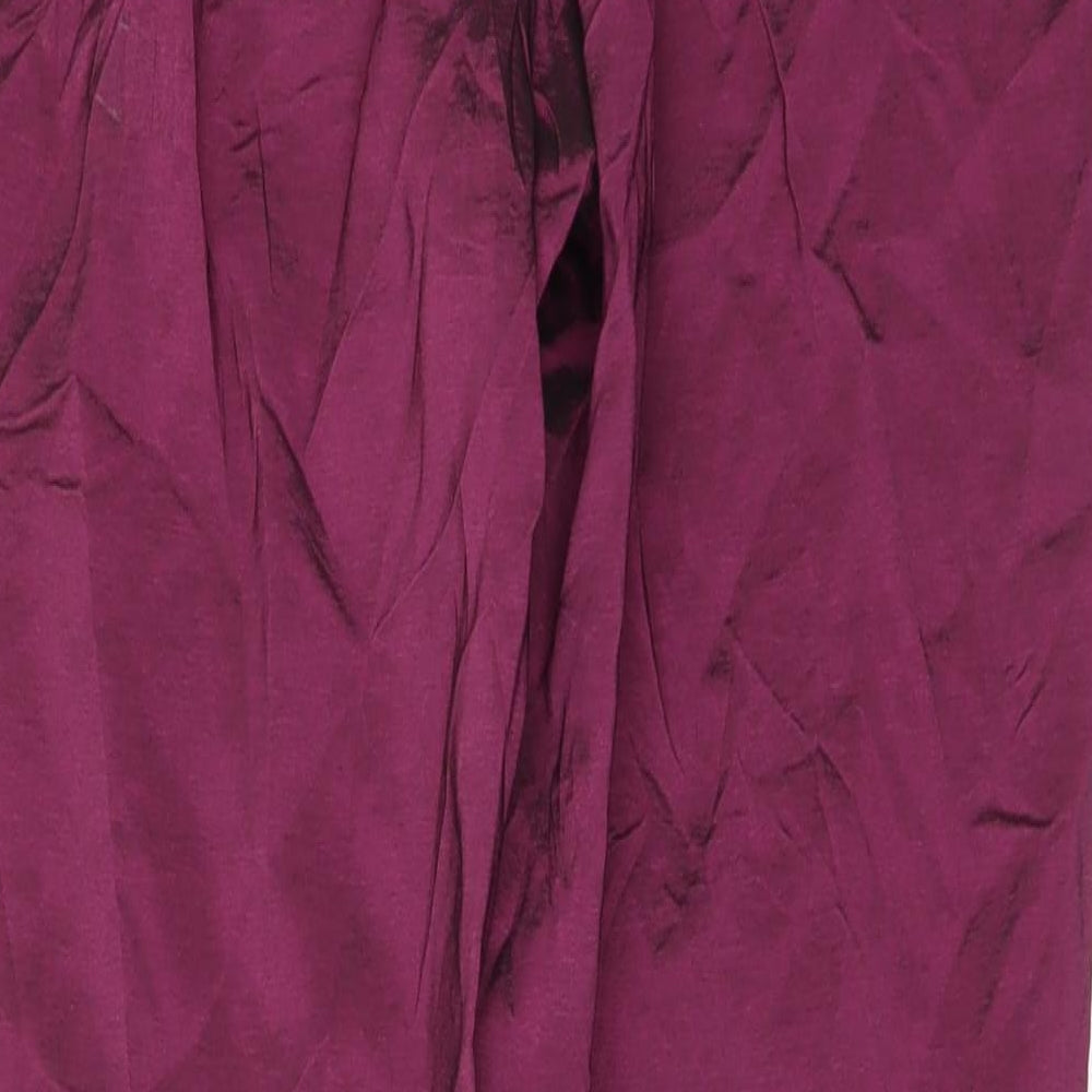 Kookai Womens Red   Trousers  Size 12 L28 in