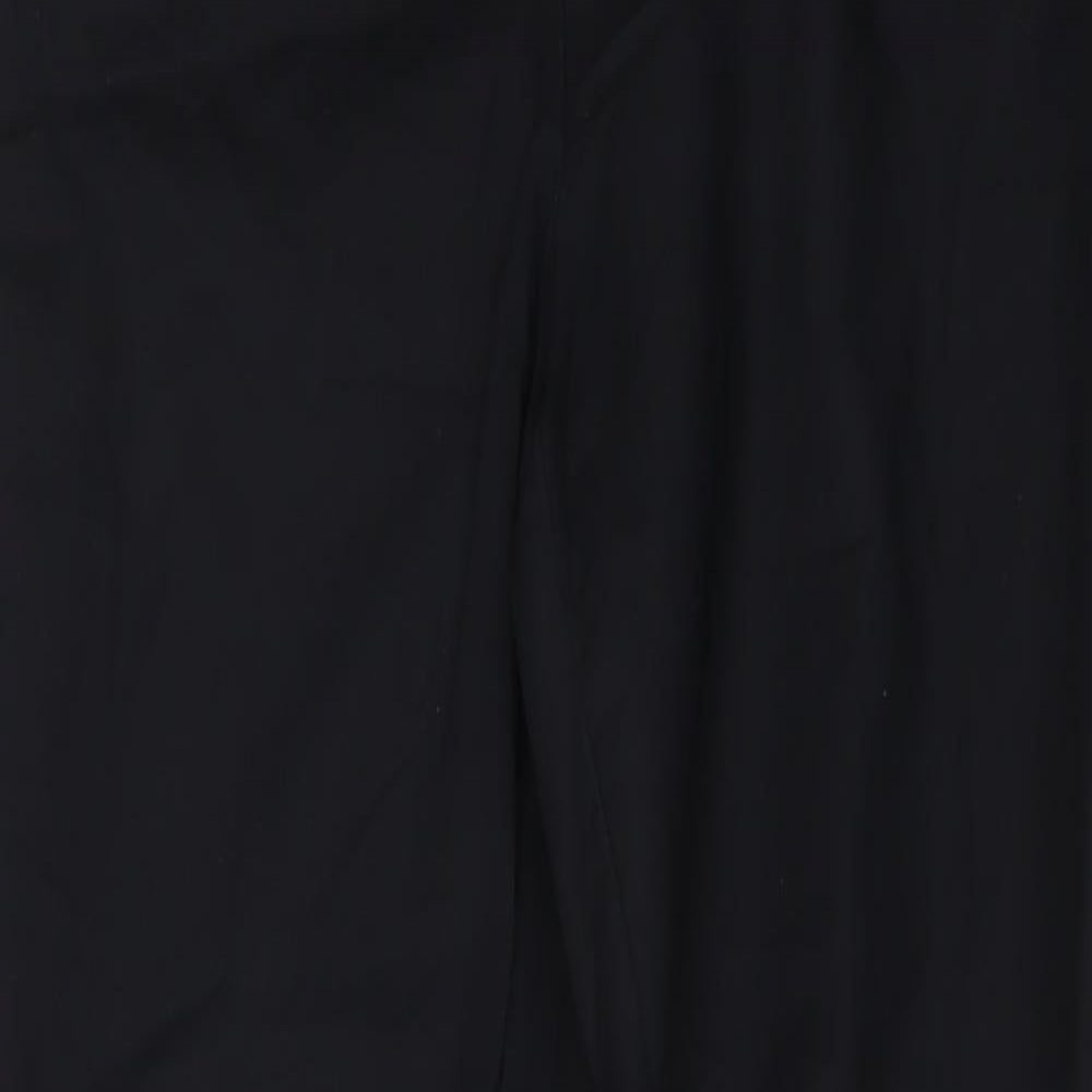 NEXT Womens Black   Chino Trousers Size 14 L31 in