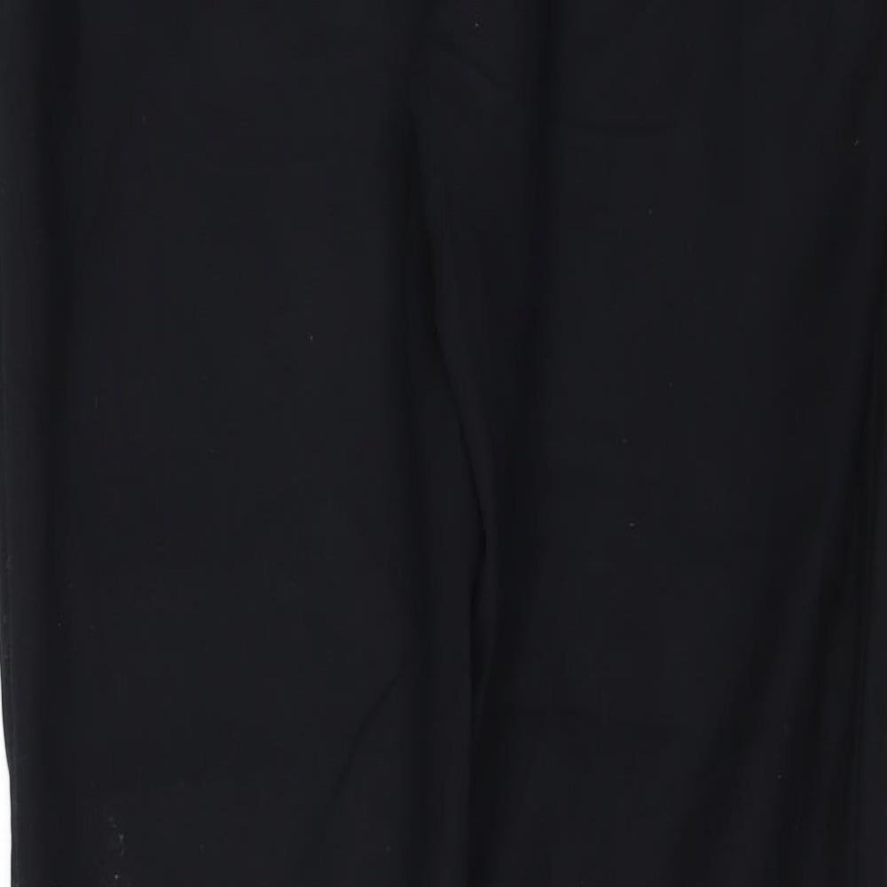 NEXT Womens Black   Chino Trousers Size 14 L31 in