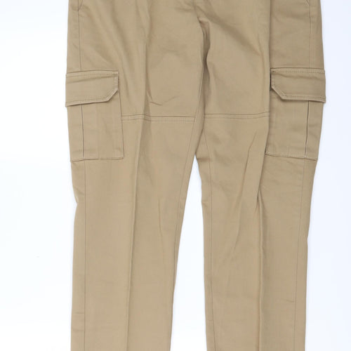 MNG Jeans Mens Beige  Denim Straight Jeans Size 36 in L28 in - Side Pockets