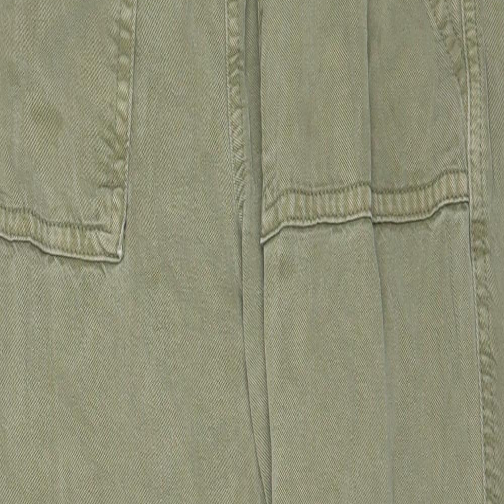 H&M Womens Green   Trousers  Size S L28 in