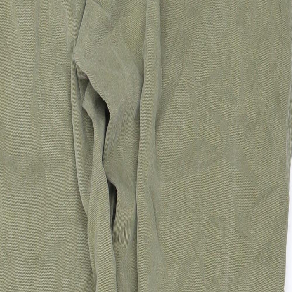 H&M Womens Green   Trousers  Size S L28 in