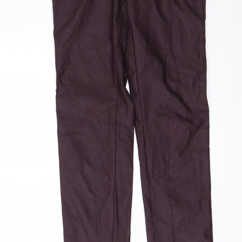 F&F Womens Red   Trousers  Size 6 L31 in