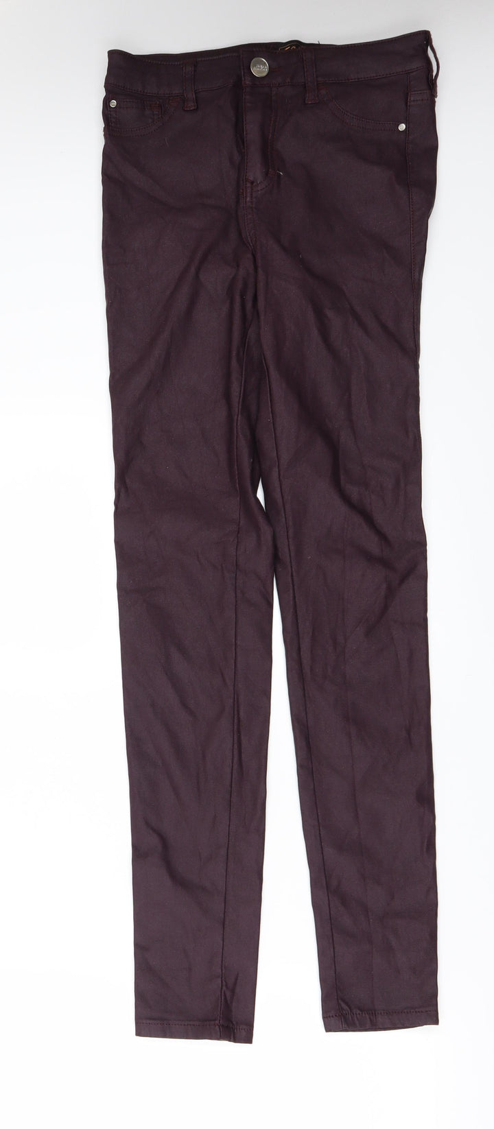F&F Womens Red   Trousers  Size 6 L31 in