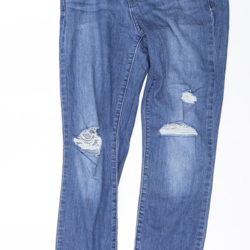 Gap Womens Blue  Denim Skinny Jeans Size 27 in L26 in