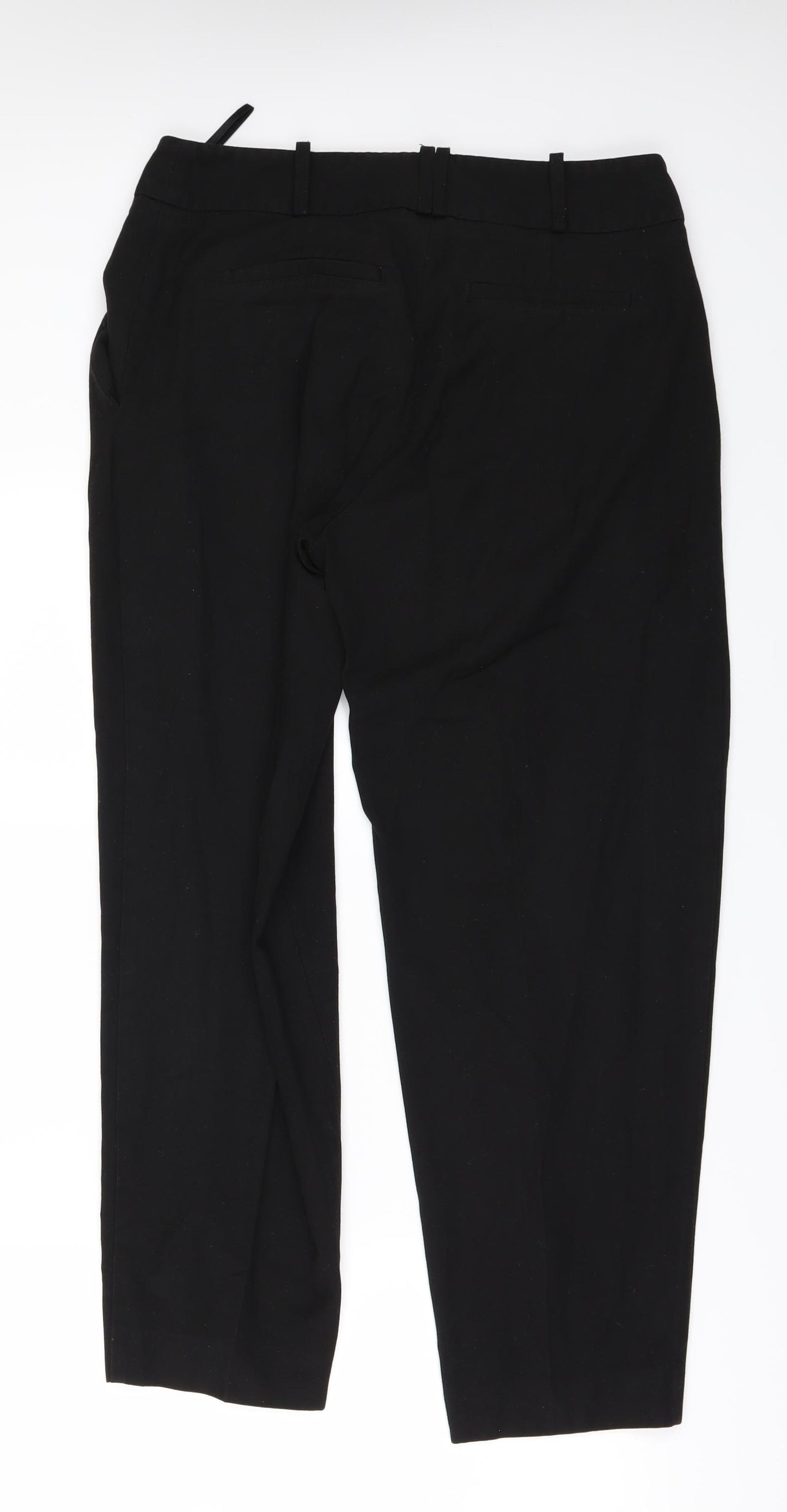 Oasis Womens Black   Trousers  Size 12 L26 in