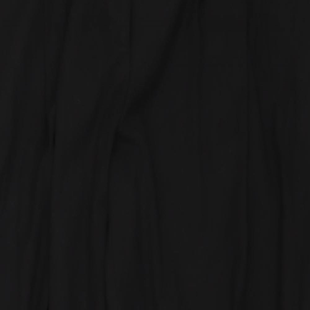 Oasis Womens Black   Trousers  Size 12 L26 in