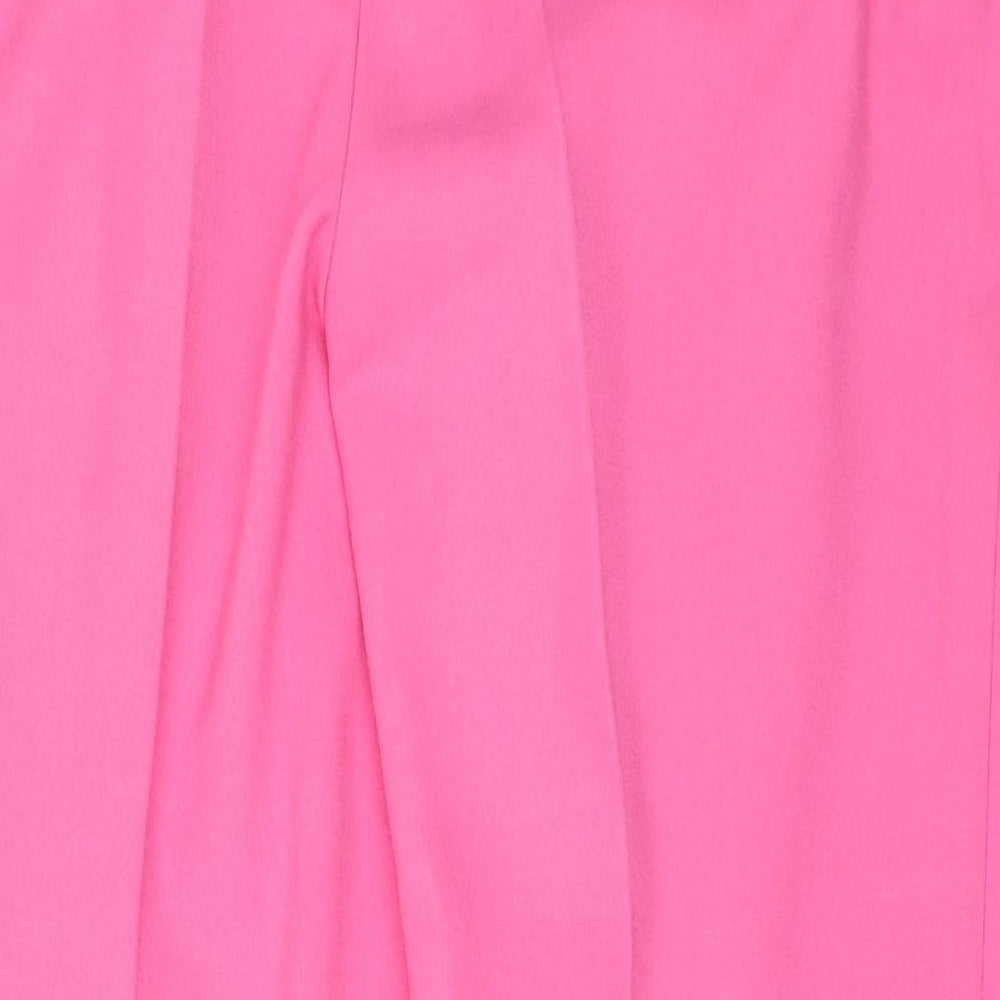 Zara Womens Pink   Trousers  Size XL L27 in
