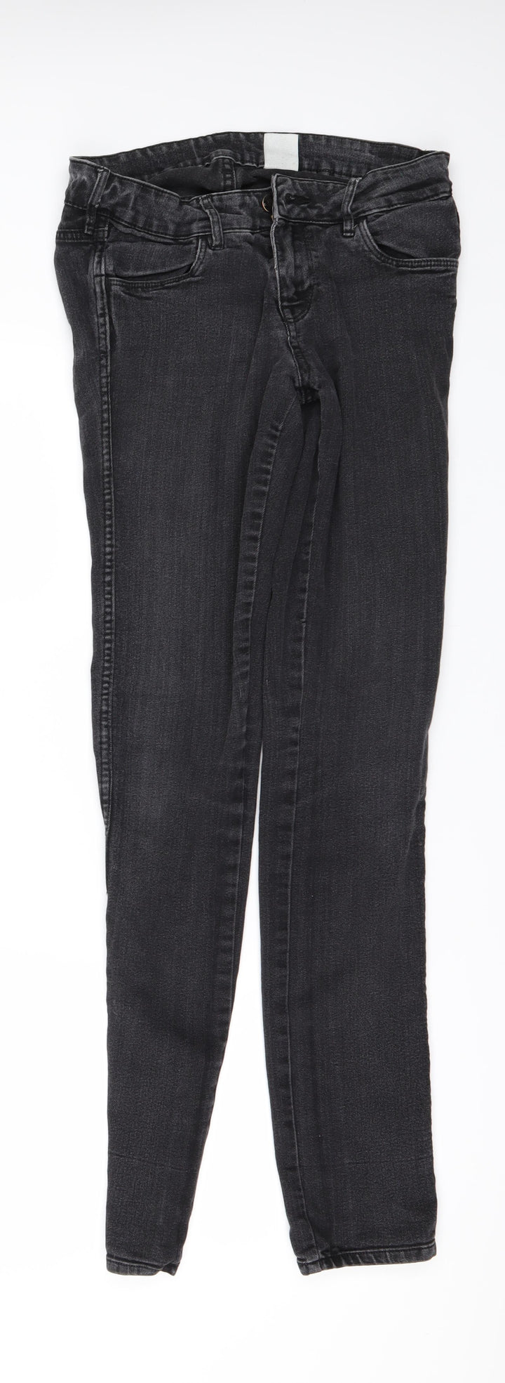 H&M Womens Beige Denim Skinny Jeans Size 30 in L32 in