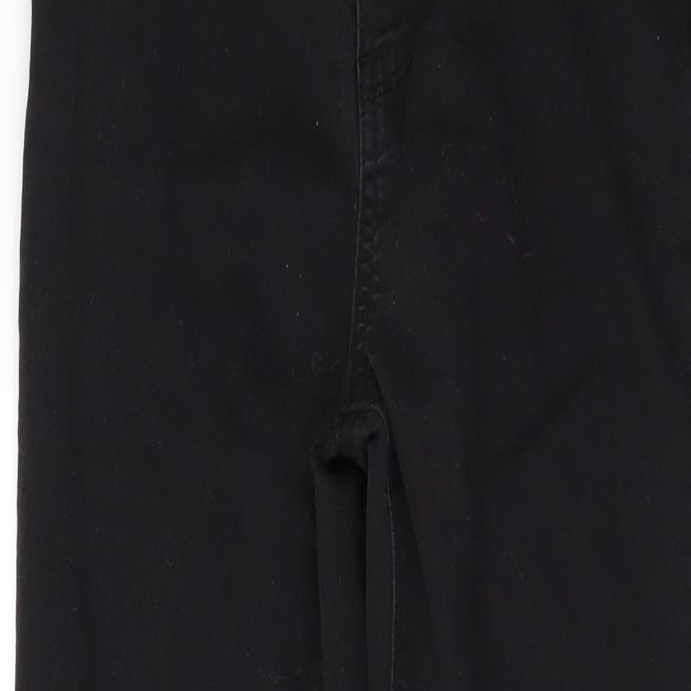 BHS Womens Black  Denim Skinny Jeans Size 10 L24 in