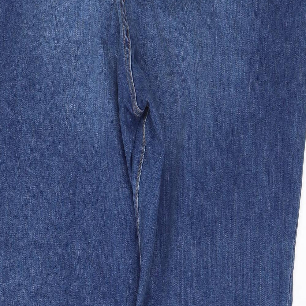 George Womens Blue  Denim Wide-Leg Jeans Size 22 L30 in