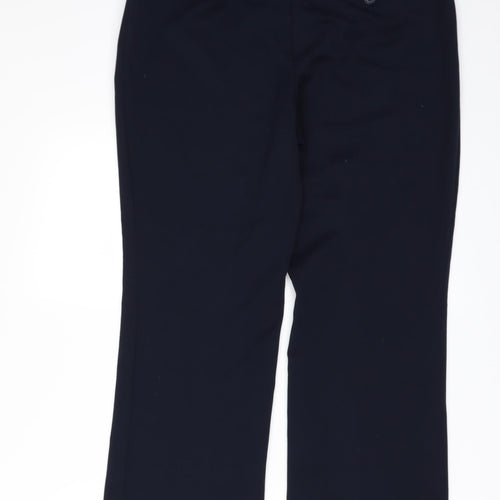 Marks and Spencer Womens Blue   Trousers  Size 14 L28 in