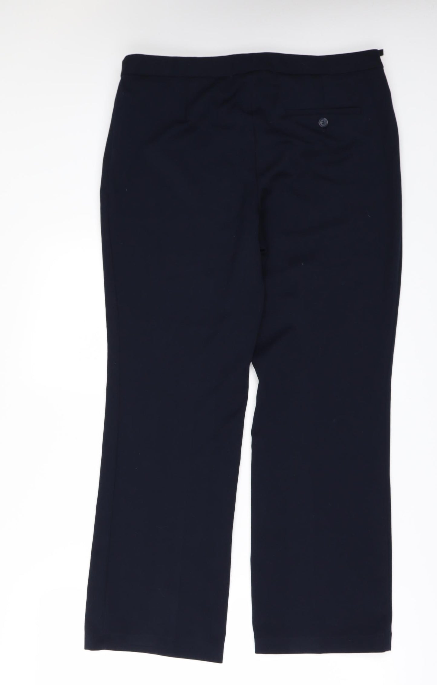 Marks and Spencer Womens Blue   Trousers  Size 14 L28 in