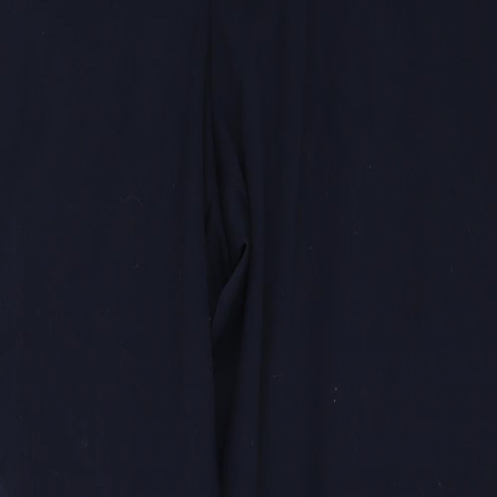 Marks and Spencer Womens Blue   Trousers  Size 14 L28 in