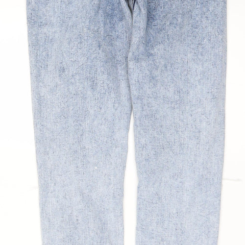 Denim & Co. Womens Blue  Denim Skinny Jeans Size 8 L29 in