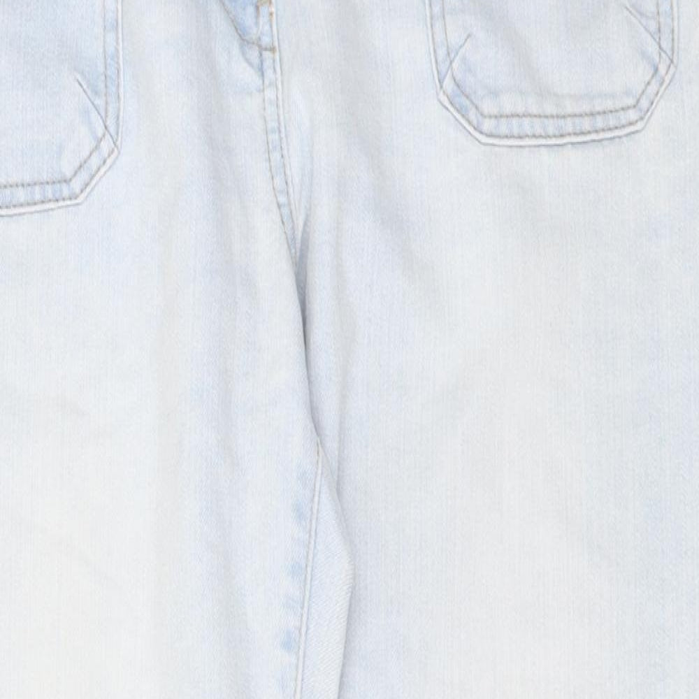 NEXT Womens Blue  Denim Cropped Jeans Size 14 L28 in
