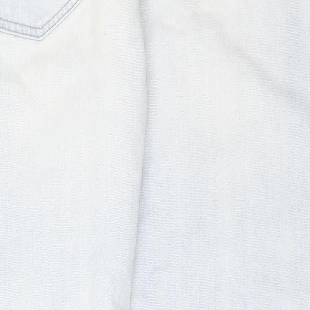 NEXT Womens Blue  Denim Cropped Jeans Size 14 L28 in