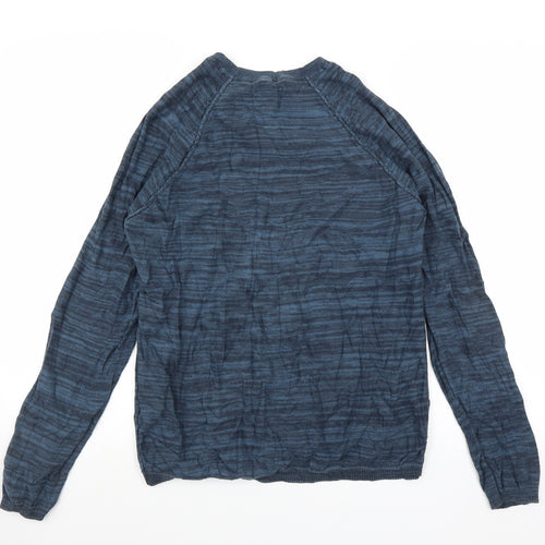 Blend Mens Blue   Pullover Jumper Size M