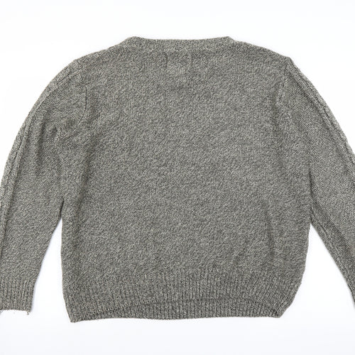 River Island Mens Grey   Pullover Jumper Size L