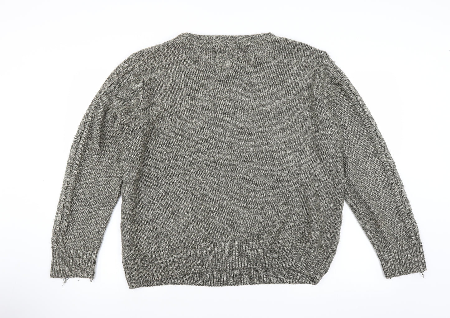 River Island Mens Grey   Pullover Jumper Size L