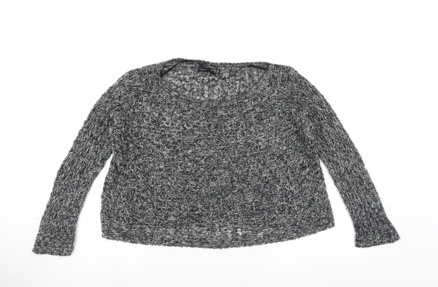 Primark Womens Grey   Pullover Jumper Size 12
