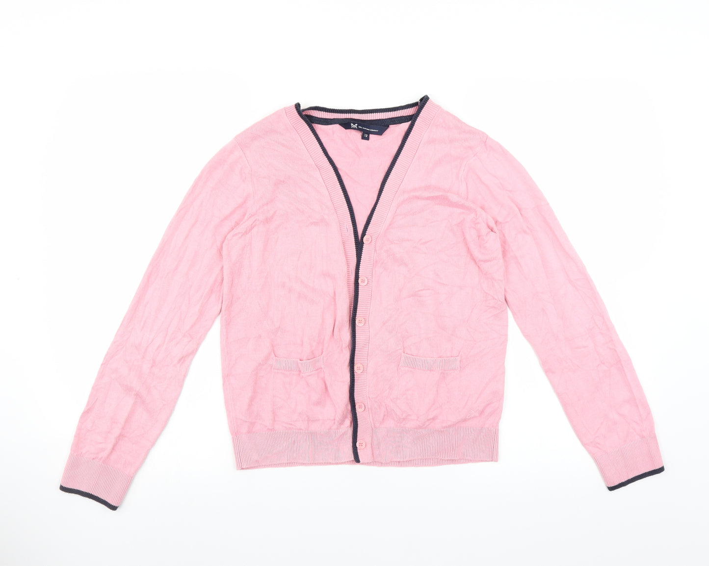 Crew Clothing Womens Pink   Cardigan Jumper Size 12