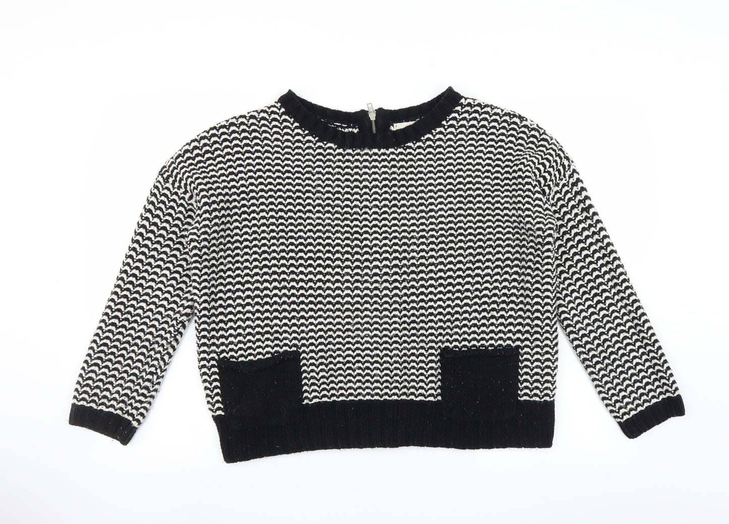 New Look Womens Black   Pullover Jumper Size 14