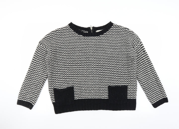 New Look Womens Black   Pullover Jumper Size 14