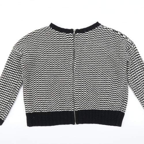 New Look Womens Black   Pullover Jumper Size 14