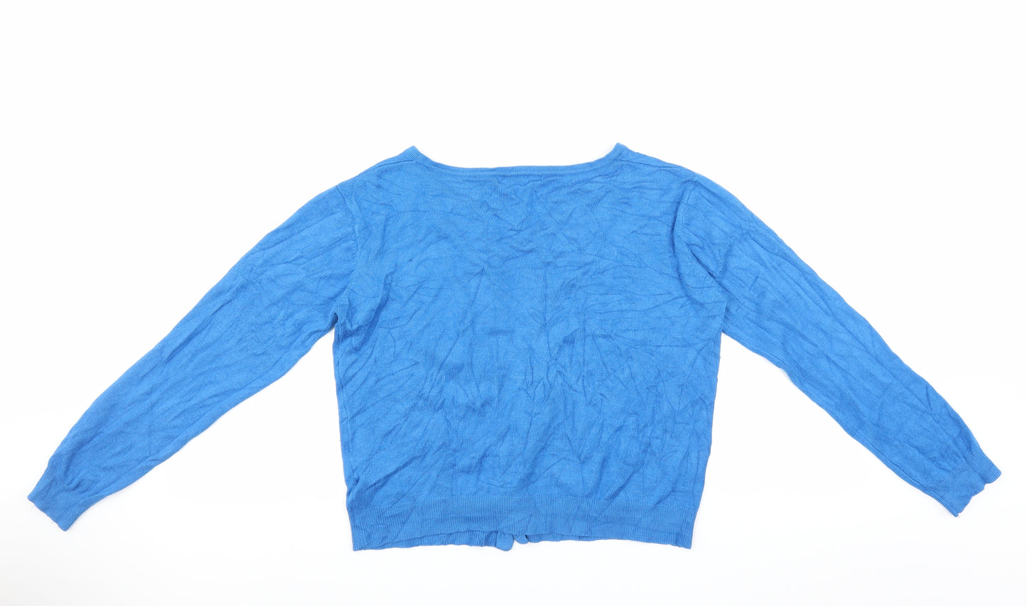 Primark Womens Blue   Cardigan Jumper Size 12