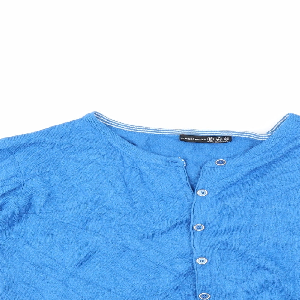 Primark Womens Blue   Cardigan Jumper Size 12