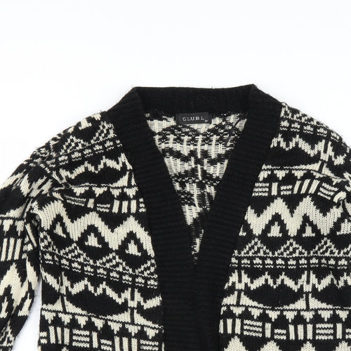 Club L Womens Beige   Cardigan Jumper Size M