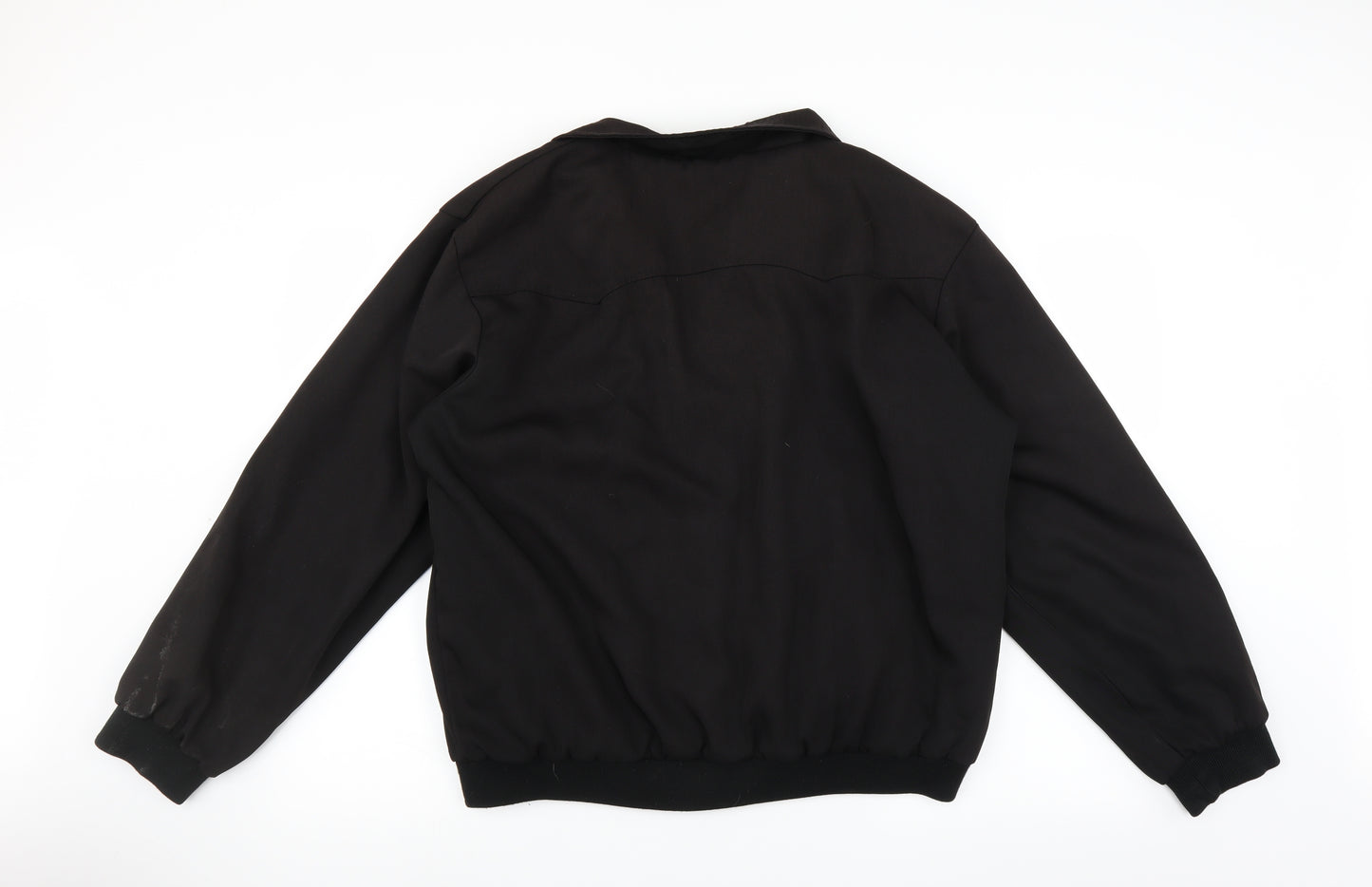 Preworn Womens Black   Bomber Jacket Jacket Size L