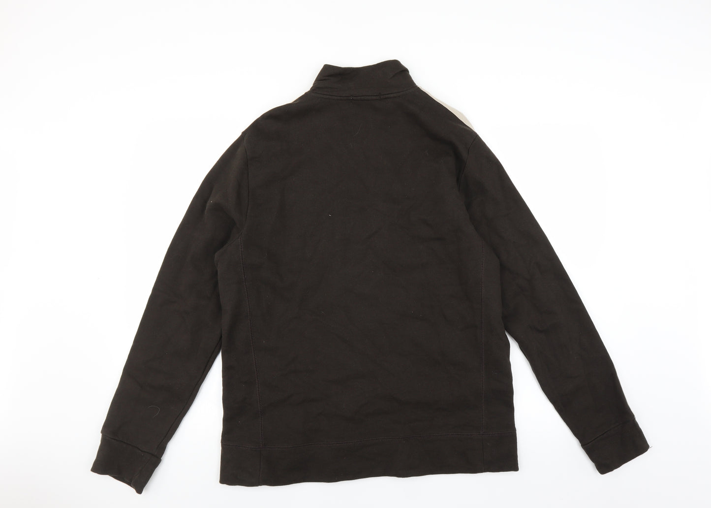 Red Herring Mens Brown   Full Zip Sweatshirt Size M